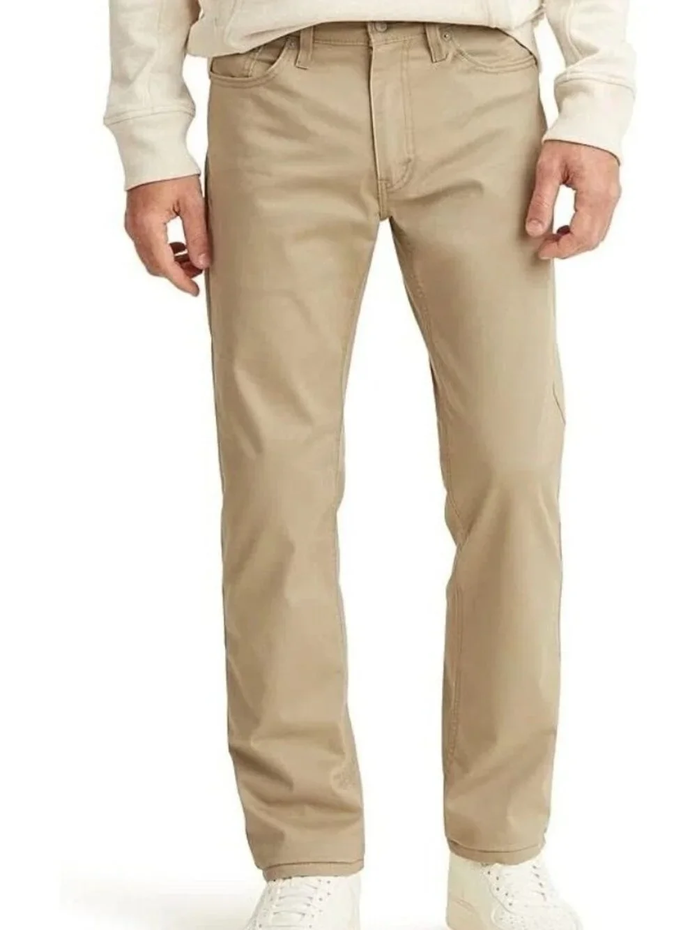 NWOT Levi's 514 Men's 40x30 Beige Straight Fit Chino Pants Cotton Blend